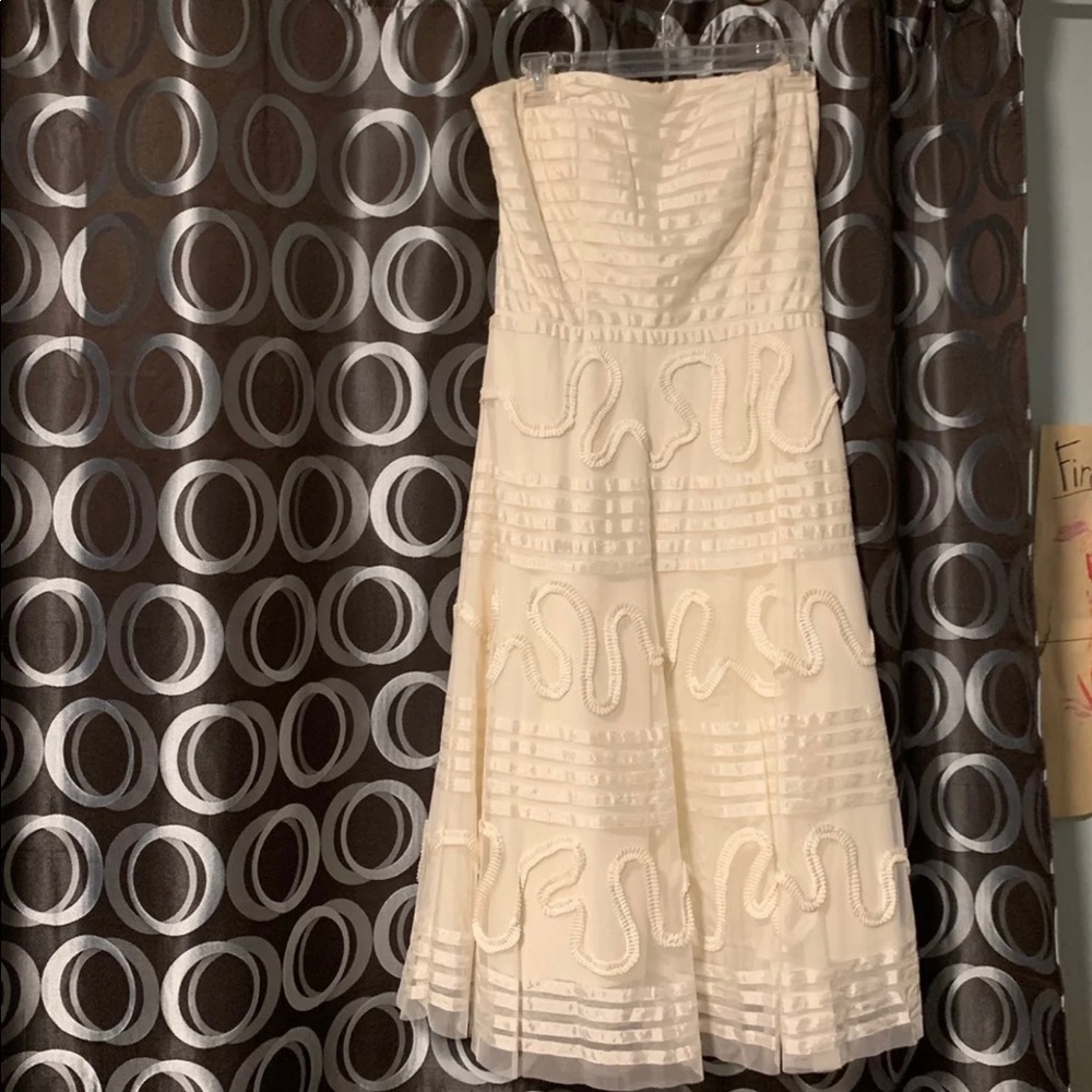 A special event,off white dress